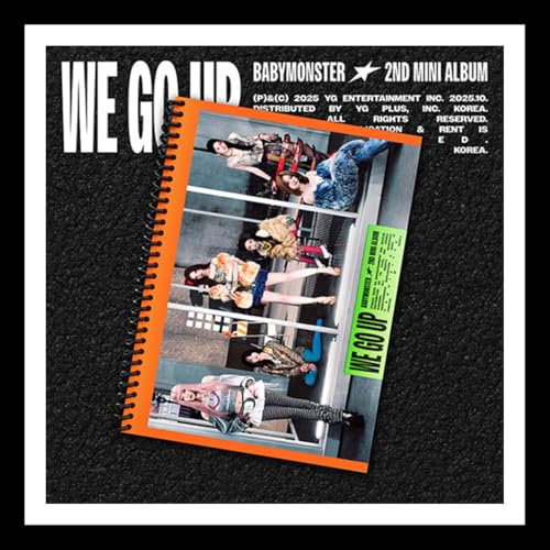 (GO Ver.) BABYMONSTER [WE GO UP] 2nd Mini Album K-POP