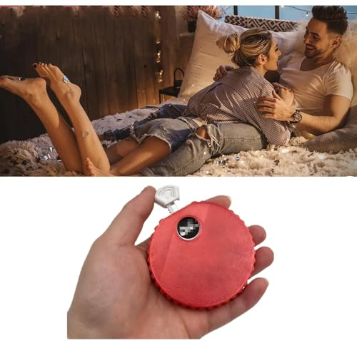 AJOHBM Gioco di Dadi per Coppie, Selettore di Posizioni Meccanico 3D per una Notte Romantica, Regalo Originale e Divertente per Anniversario o San Valentino (Rosso) 1015