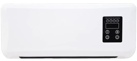 LVSEWOA Climatiseurs d'appoint, climatiseur Mural télécommandé, pour Un Hiver Plus Chaud, Petits appareils de Refroidissement multifonctionnels, électroménager, climatiseur Mural Portable