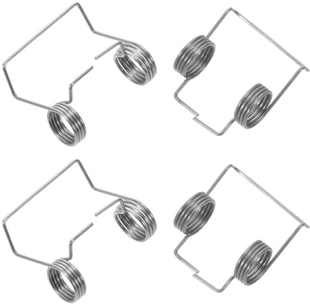 LIGIGWASH Molle di Torsione per Coperchio Caraffa Termica in Acciaio Inox 4 Pezzi, Ricambio Fai da Te per Caraffe Isolate Sottovuoto, Resistenti al Calore per Uso Domestico e Cucina