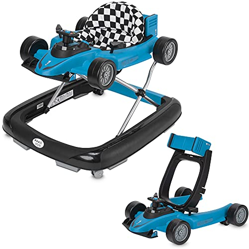 ib style® LITTLE SPEEDSTER |2 in 1| Girello per bambini | Baby walker | con effetti sonori | EN 1273:2020 | BLU