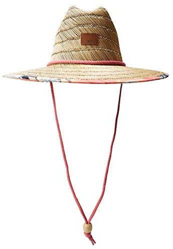 Roxy Sombrero de Paja Tomboy Sol, Mood Indigo Trouble Double Exc, S-M para Mujer