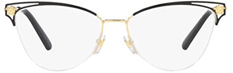 Versace Rahmen VE 1280 Black 55/16/145 Damen, Schwarz