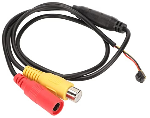 Minisäkerhetskamera, 800TVL HD CCTV-övervakningskamera, Home Video Ljud Analog Kamera AV Output Micro Webcam, för Hem, Kontor, Helikoptrar