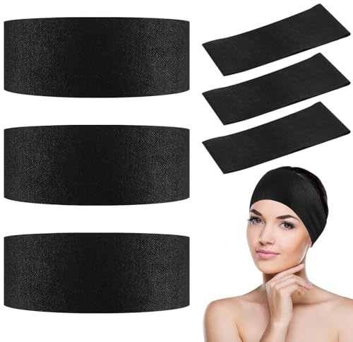 Zhbro YI 60 Stück Einweg Stirnband Haarband Elastisch Spa Salon | hoch elastisch: dehnbar bis 83cm. Schutz vor Haar & Make-up. einzeln verpackt. Spa, Salons.
