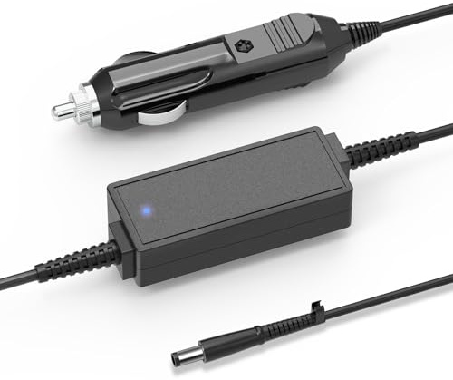 KFZ Ladegerät 65W Auto ladekabel für HP Pavilion DV7 DV6 DV5 DV4 DM4 G7 G6,Compaq Cq57 Cq62 Cq56 Cq61 Cq60 Cq58, 2000-329WM 2000-2A20NR 2000-2B09WM,Probook 4540s 4440s 4430s KFZ Netzteil 7,4 x 5,0 mm