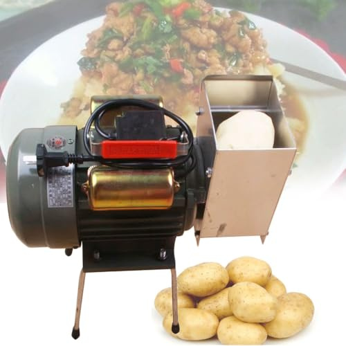 550W e 750W Schiacciapatate Elettrico, Smerigliatrice per Fango Commerciale con Clip per Polpette, Schiacciapatate in Acciaio Inossidabile, Macchina per Aglio Elettrica, Liscio Delicato e Buon Gusto