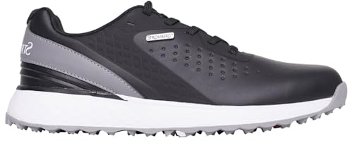 Stromberg Scarpe da golf senza punte impermeabili vettoriali da uomo, Nero , 42 2/3 EU