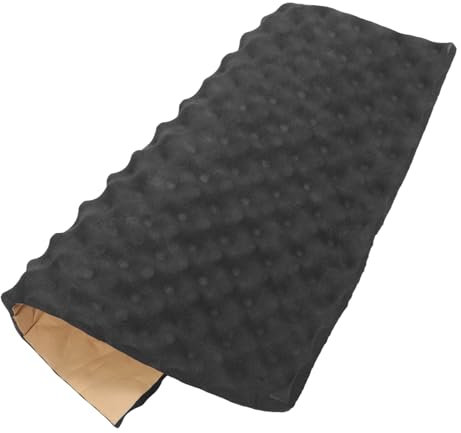 TOPPERFUN 2pièces Tapis De Sonore Automobile Matériau Isolant Thermique Pour Moteur Insonorisation Et Installation Facile Pour Confort Optimal