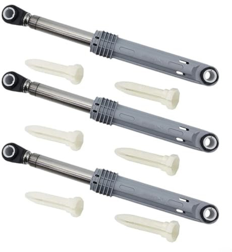 EXTRWORY 3 Pack Washing Machine Damper With 6 Pins 80N 4901ER2003B Washer Shock Absorber Replacement Parts Vibration Absorber 19.5 * 3 * 3cm
