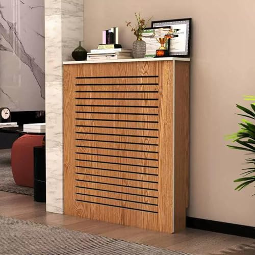Bathroom Water Distributor Shielding Cabinet, Room Radiator Shielding Cover, Floor Heating Water Distributor Shielding Board Box(50 * 60 * 23cm)