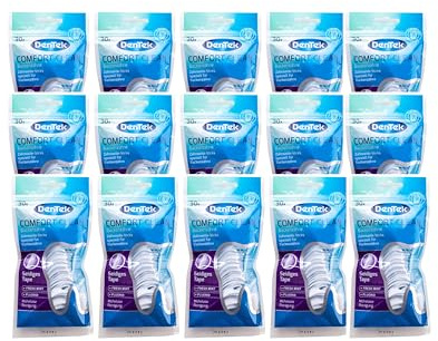 15x DenTek Comfort Clean Zahnseide Sticks