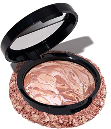 LAURA GELLER NEW YORK Baked Bronze-N-Brighten Bronzer Powder - Fair - Natural Bronze Glow