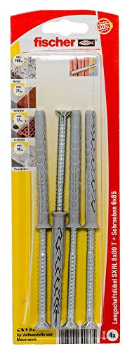 Fischer Universal rahmendübel FUR, 8 x 80 T K SB-Karte, 30166