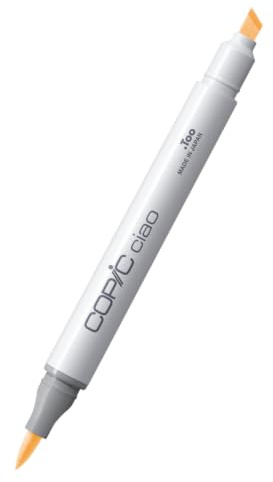 Copic Markers R000 Ciao with Replaceable Nib, Cherry White