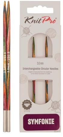 KnitPro Symfonie Austauschbare Nadelspitzen 4 (10cm) | 3mm