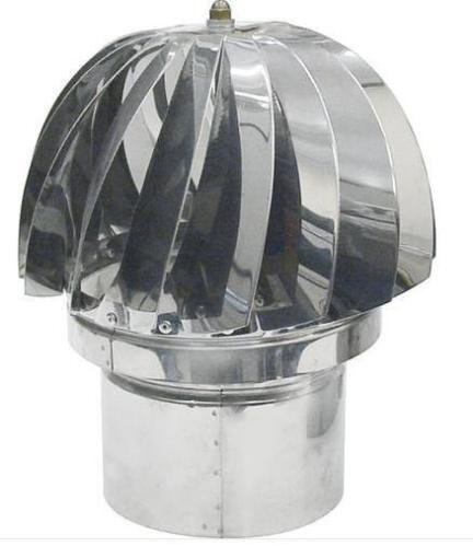 TESTA RADIANTE PER CAMINI COMIGNOLI FUMAIOLI CANNA FUMARIA TONDA 150 MM ACCIAIO