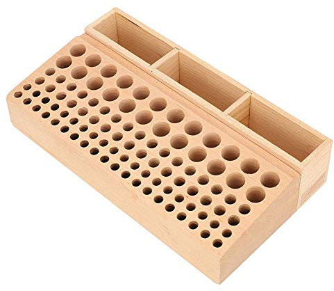 Lederhandwerk Werkzeughalter, Handwerkskasten mit 98 praktischen Löchern für Holz- und Lederbearbeitung (#1)