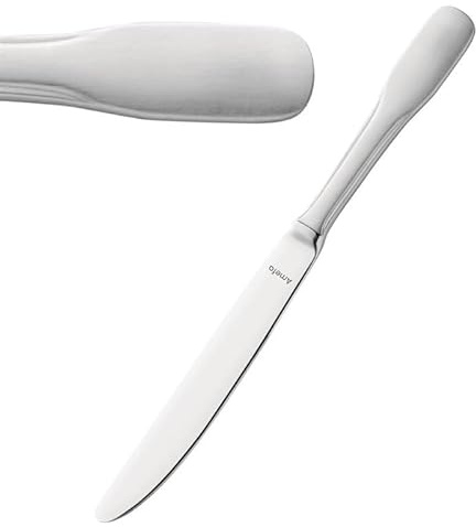 Amefa Couteaux de Table pour Restaurant Inox Vieux Paris Lot de 12