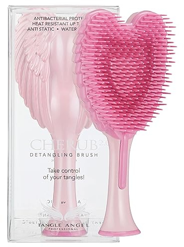 Tangle Angel Cherub 2.0 Cepillo de Pelo Desenredante, Brillo Rosa 105 gr