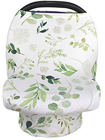 Stillbezug zum Stillen, dehnbarer Autositzbezug für Babys, weiche atmungsaktive Stillabdeckung, Kinderwagen-Abdeckung, Einkaufswagen-Abdeckung, Mehrzweck-Hochstuhlbezug, Babyparty-Geschenke