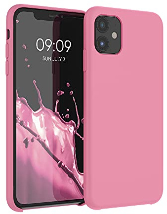 kwmobile Cover per Apple iPhone 11 Custodia - Back Case per Smartphone in Silicone TPU - Protezione Gommata - sweet candy