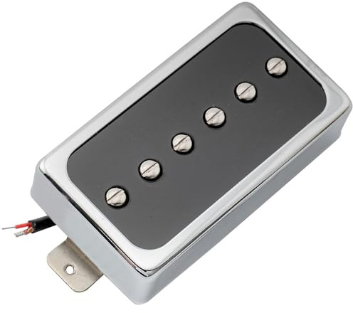 Artec SHA66C Alnico 5 Splendor Single Coil Tonabnehmer Steg 8,8K Chrom | für LP Style E-Gitarre