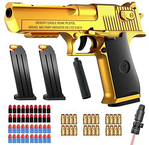 Spielzeug Pistole,Spielzeug-Schaumstoff-Blaster,Blaster Toy Gun,Schaumstoff-Blaster Toy Gun,Soft Foam Bullet Blaster Toy,Sicherheitstraining oder Spiel,für 14+