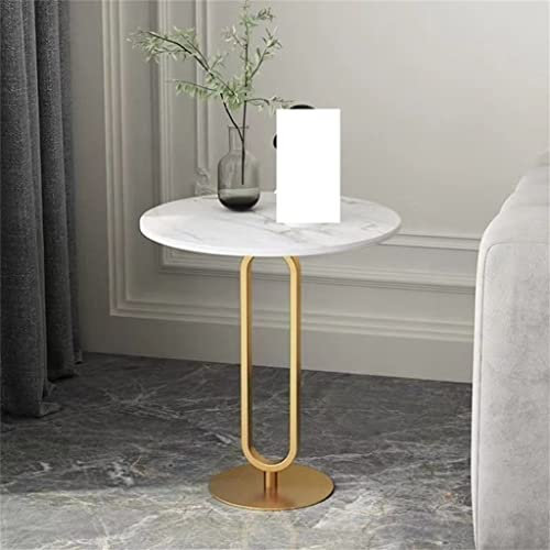 Ardoise Petite Table d'angle Table Basse Table Cabinet Canapé Salon Balcon Nordique Petite Table Ronde (Color : D, Size