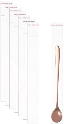 Klar Zellophan Beutel 2.5 x 20cm Dichtung Taschen Plastiktüte Klebeverschluss 100 Stück Selbstklebend Versiegelbare Cellophantüte Geschenktüten für Kunststoff Strohhalme Zahnbürste Bleistift Halskette