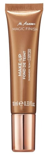 M. Asam Magic Finish Summer Teint Mit LSF 30 (10ml), 4-in-1 Primer, Make up, Puder & Concealer, Kaschiert, Gleicht Aus, Verschönert & Perfektioniert Deinen - Für Gebräunte Haut, vegan