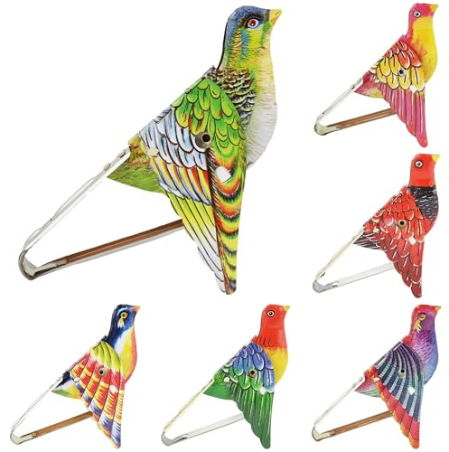 Freak Scene Jouet en étain - Oiseau - Moineau siffleur - Oiseau en étain Modèle 02