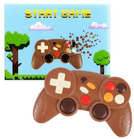 Game Controller aus Schokoladef für Videospielfans, Schoko Gamepad 70g