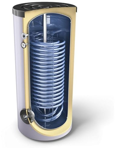 G2 Energy Systems EV 2x15 S 300 65 HP - 300 Liter Warmwasserspeicher Wärmepumpenspeicher mit einem doppelten Hochleistungswärmetauscher