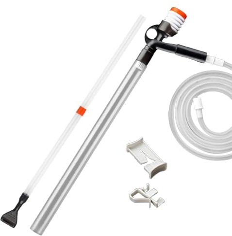 Kit per la pulizia della ghiaia 'acquario, , raschietto per vetro, kit pompa di lavaggio della sabbia per acquari, per la pulizia 'acquario, ghiaia e sabbia