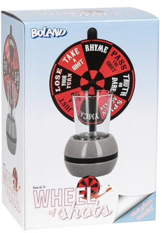 Boland - Partyspiele Set, Trinkspiel für Partys und Geburtstag, Spieleset für Jung und Alt, Spaß und Unterhaltung