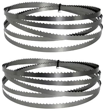 2 pièces 2240 6,35 0,35 mm 6TPI SK5 2240 lame de scie à ruban 2240 mm for scie à ruban à bois machine à bois travail charpentier(10 TPI)