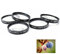 Obiettivo della fotocamera 37 mm +1 +2 +4 +8 +10 diottrie primo piano macro set per fotocamera mirrorless Panasonic Lumix G100D G100K con obiettivo G Vario 12-32mm f/3.5-5.6 ASPH OIS
