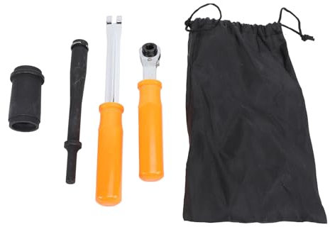 Aramox Set di Driver per Boccole di Perni di Ancoraggio Corti Pneumatici, Driver 29450 per Rimozione e Installazione di Rimorchi per Camion 1-3/8 Pollici, (con Strumento di Rilascio