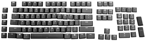 Teclas de repuesto para teclado Logitech G915/G913/G815/G813 TKL, juego de teclas ABS de 109 piezas para teclado mecánico para juegos, compatible con teclados RGB Logitech G Series (blanco)