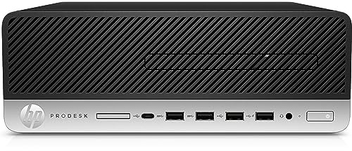 HP Ordinateur de bureau ProDesk 600 G5 SFF, processeur Core i7-9700, mémoire RAM 32 Go, disque SSD 960 Go, Win 11 Pro (reconditionné)
