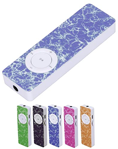 MP3 Player, Schulgeschenk für Kinder, Tragbarer, Verlustfreier HiFi Sound, MP3 Musik Player, Unterstützt Bis zu 64 GB Speicherkarte für Superleichte Sportarten(C)