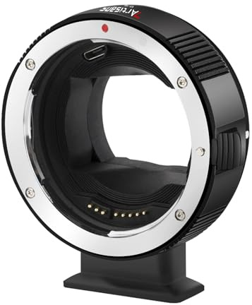 7artisans EF-SE Lens Adapter Auto-Focus Lens Converter Ring Compatible for Canon EF/EF-SE Lens and Sony E-Mount Camera