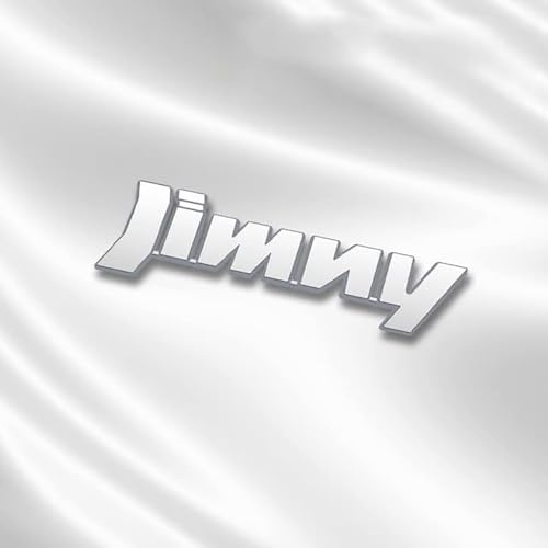 uULiit Coche 3D Emblema para Suzuki Jimny,Calcomanía Insignia Pegatina Logotipo Capó Delantero Puerta del Maletero Pegatinas Logo Embellecedores Accesorios,A