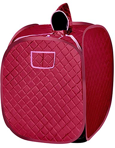 Sauna a vapore portatile, 2.5L Cabina Sauna a vapore, Sauna a infrarossi Vapore Spa Mini Saune Mobile Sauna Spa 80 * 80 * 100cm 1000W