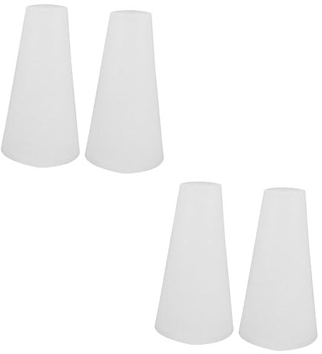 Lurrose 4 Stück Silikon Duftkerzen Weihnachts Wachsformen Kerze DIY Kerze Für Die Kerzenherstellung Urlaubskerze Weihnachtskerze DIY Basteln DIY Weiß