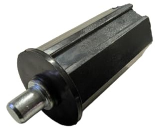 IdeaGenesis - Contera de persiana con espiga metálica - Capsula Persiana Enrollable para eje 40mm - Repuestos y recambios de Persiana (Con Espiga Metálica, Eje 40mm)