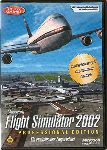 Microsoft Flight Simulator 2002 Professional Edition - Complete package - 1 user - PC - CD - Win - German