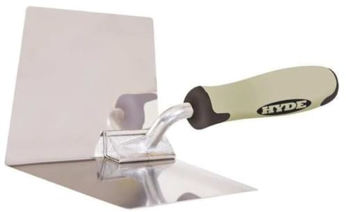 HYDE 09410 Inside Corner Tool, 4 in W Stainless Steel Blade, 5 in Hardwood Handle