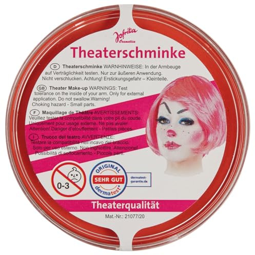 Jofrika Theaterschminke in Theaterqualität 30g | Orange